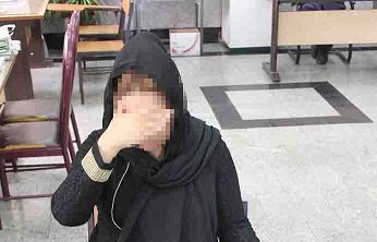 دختر جیب با 25 فقره سرقت در چهار راه طالقانی کرج، دستگیر شد