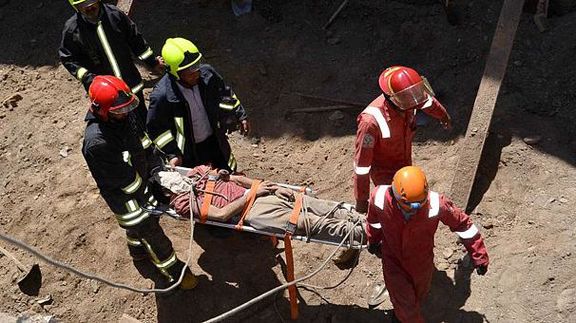 سقوط یک کارگر از داربست ساختمانی در فردیس