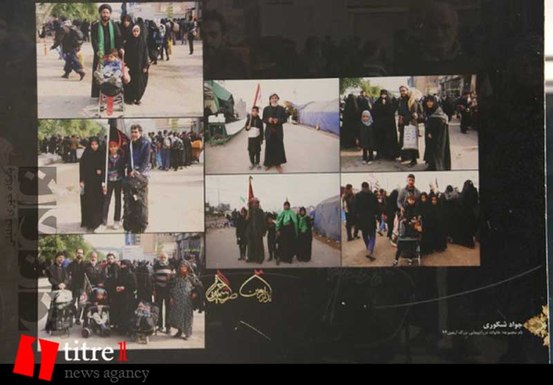 برپایی نمایشگاه عکس اربعین در کرج/ پیاده روی اربعین آکنده از سوژه‌های عکاسی است///خبر تولیدی///