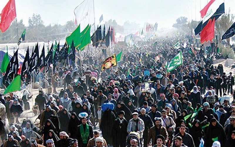 مراسم جاماندگان از راهپیمایی اربعین در کرج برگزار می شود
