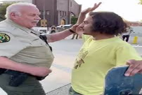 هرگز در واشنگتن با غذای خود بازی نکنید!/ بازداشت مرد آمریکایی به خاطر آویزان کردن دونات!