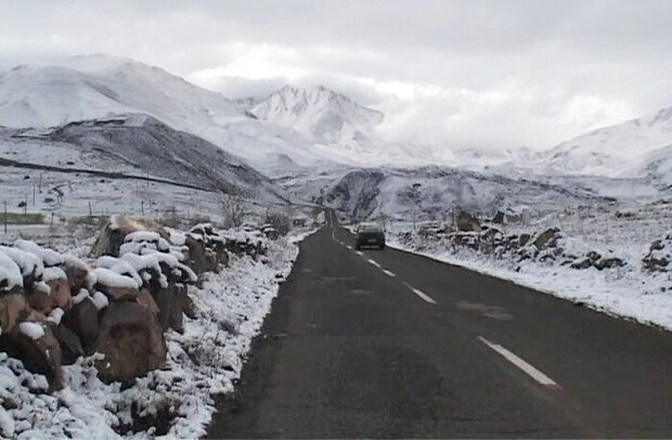 پیش بینی بارش برف و باران درارتفاعات و جاده های کوهستانی البرز