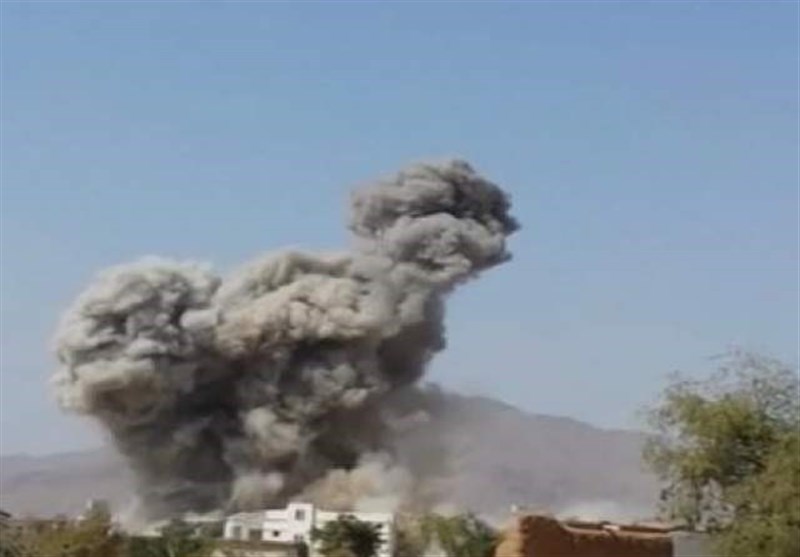 حمله موشکی به انبار مهمات عناصر همسو با امارات در شبوه یمن+عکس  //////تکمیل شد.