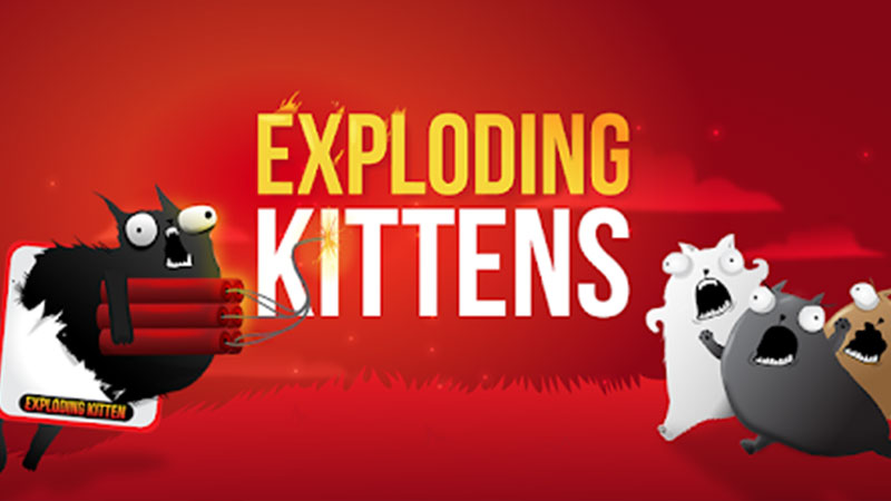 بازی Exploding Kittens+ لینک دانلود