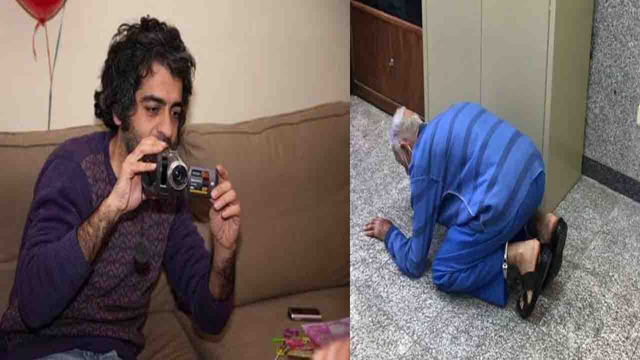 لحظه هولناک انتقال جسد تکه تکه شده بابک خرمدین در چمدان توسط پدر و مادرش + فیلم