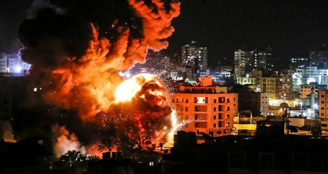 حمله جنگنده‌ های رژیم صهیونیستی به غزه/ حماس واکنش نشان داد