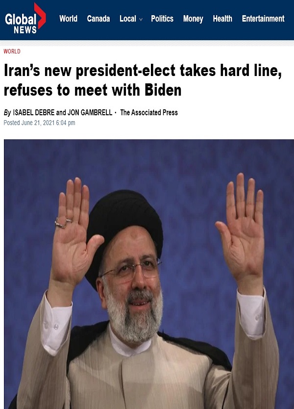 رئیس جمهور منتخب ایران تمایلی به مذاکره با آمریکا ندارد/ واشنگتن و رژیم صهیونیستی به دنبال کاهش سلاح های هسته ای ایران هستند