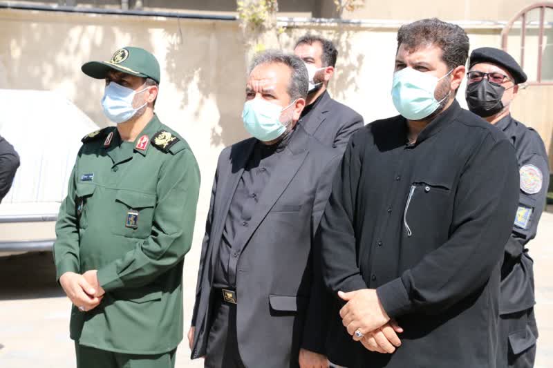 پیکر شهید مدافع حرم «محمد نوروزی» در کرج تشییع شد