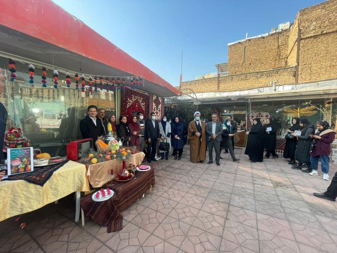 جشنواره یلدایی صنایع دستی در مشکین دشت برگزار شد + تصاویر