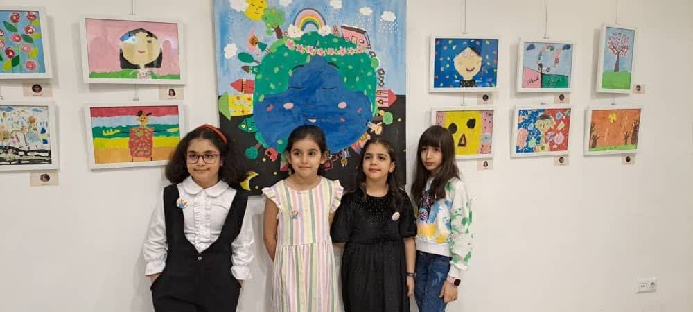 نمایشگاه نقاشی در کرج، کام کودکان و نوجوانان را شیرین کرد