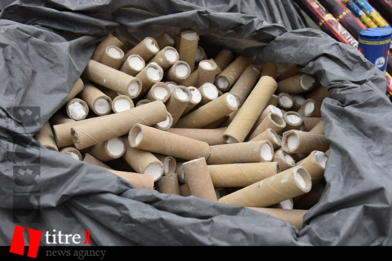 نمایشگاه «طرح ضربتی جمع آوری مواد محترقه» در کرج برگزار شد