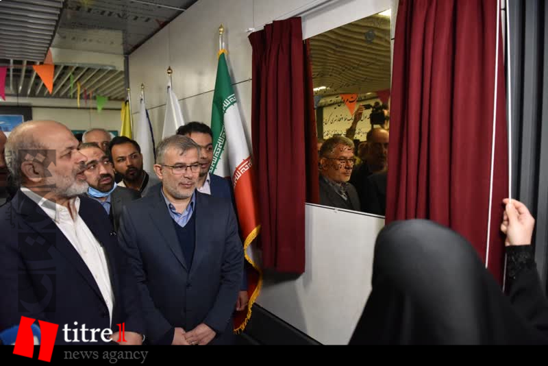 افتتاح فاز نخست خط دو قطار شهری کرج با حضور وزیر کشور