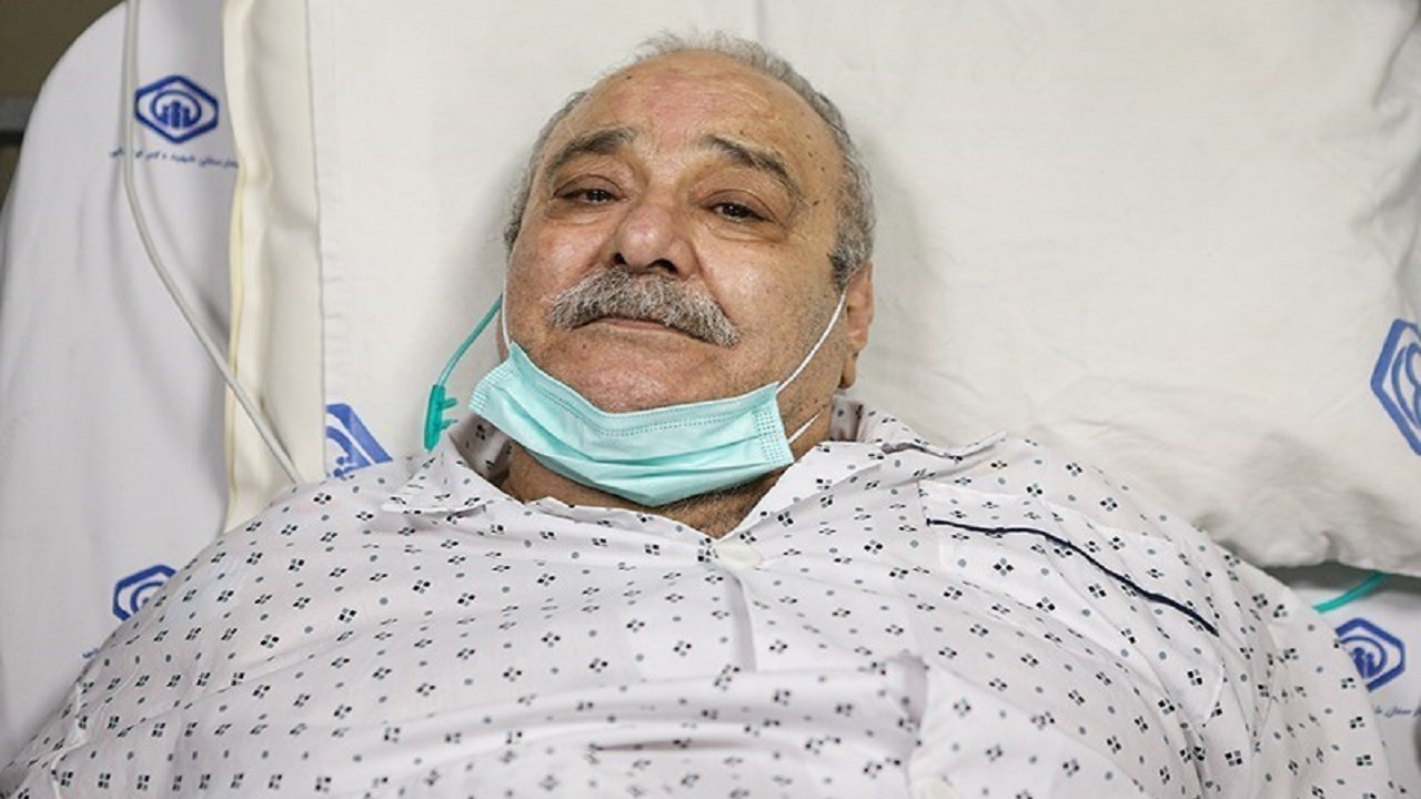 محمد کاسبی به دلیل نارسایی قلبی در بیمارستان بستری شد