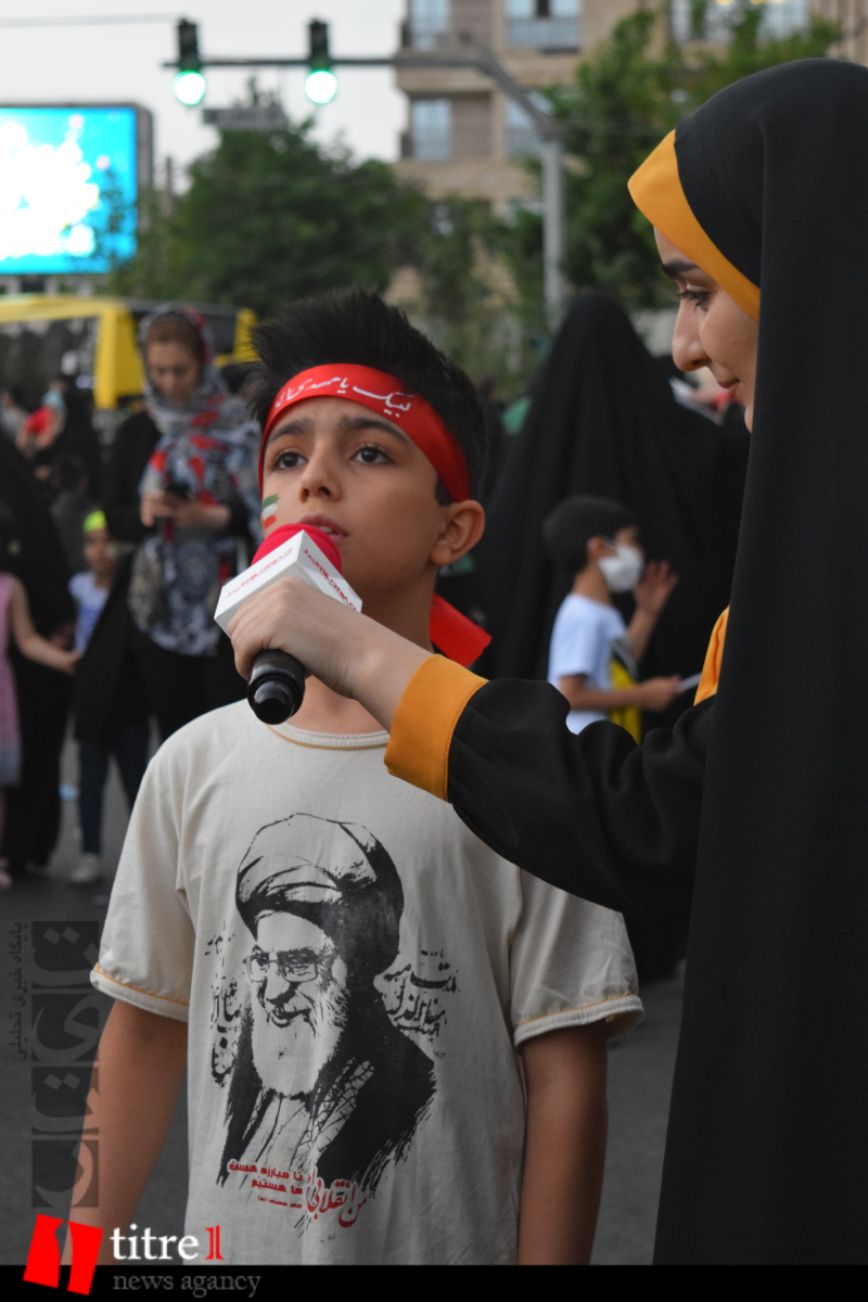 اجتماع بزرگ «سلام فرمانده» در میدان جمهوری کرج برگزار شد/ ایران کوچک یک صدا به پاخاست