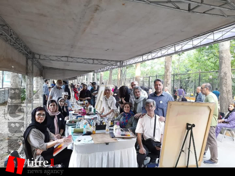 کارگاه آزاد تجسمی در کرج برگزار شد + تصاویر