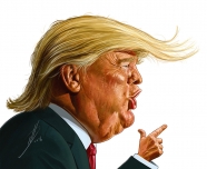 کاریکاتور/ ترامپ؛ اژدهایی در مجله اکونومیست!
