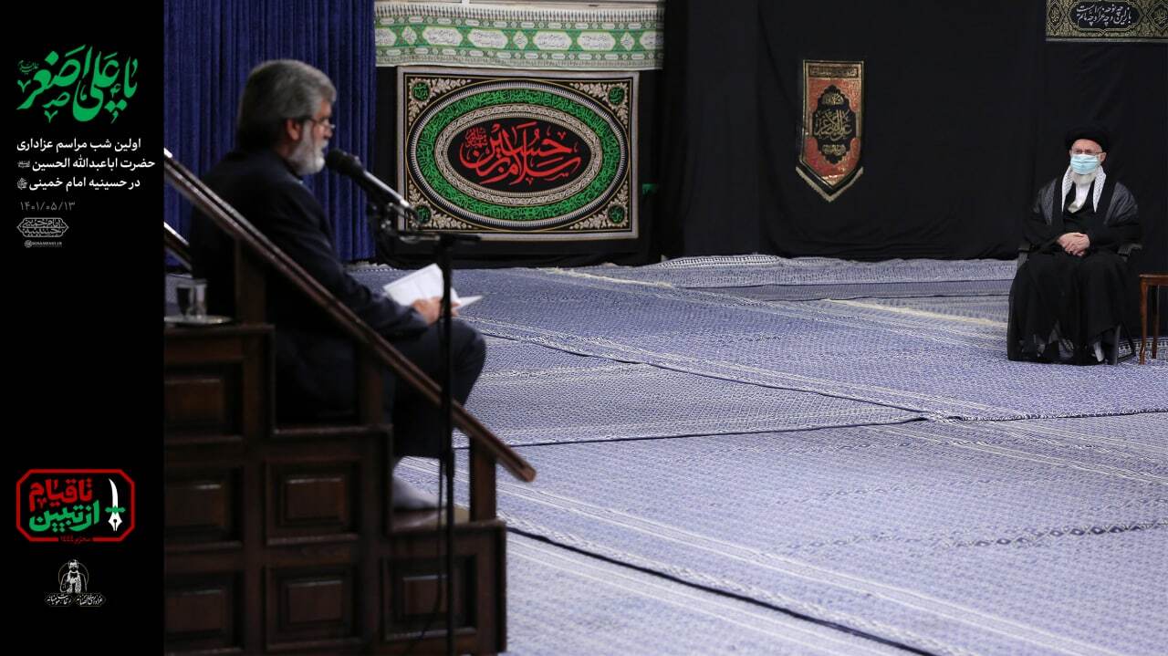 برگزاری اولین شب مراسم عزاداری ایام ماه محرم در حسینیه امام خمینی(ره)