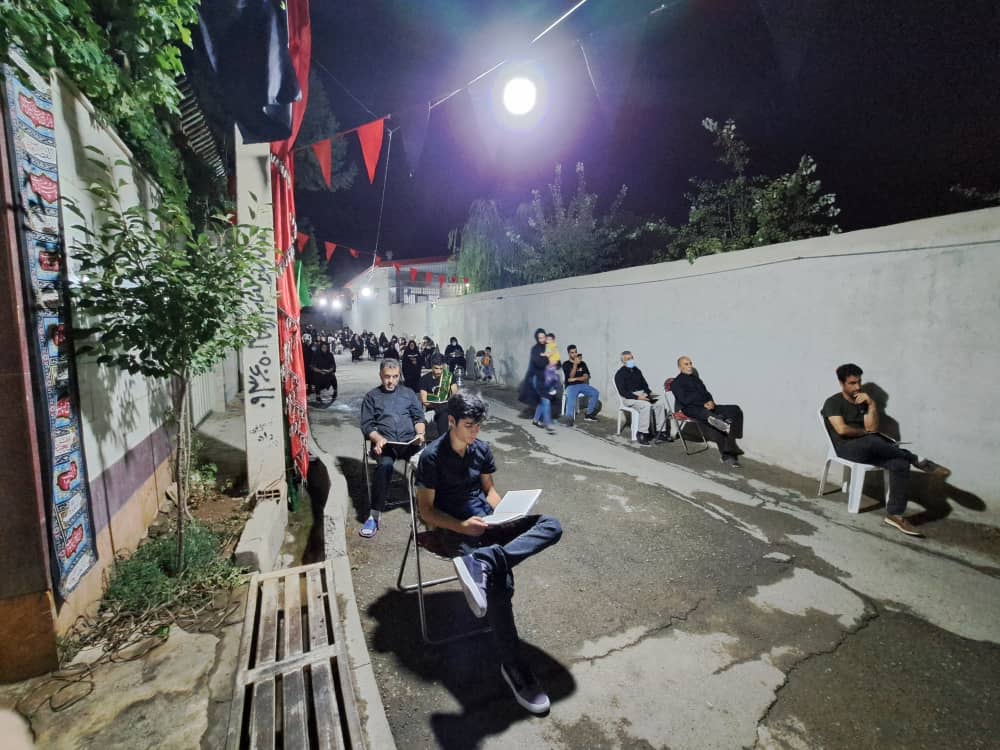 مراسم شب تاسوعا در شهرکوهسار + تصاویر و فیلم