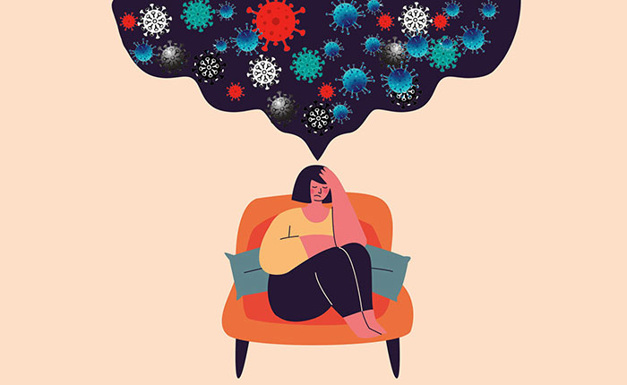 کاریکاتور / احساسات مشترک بین اضطراب و افسردگی