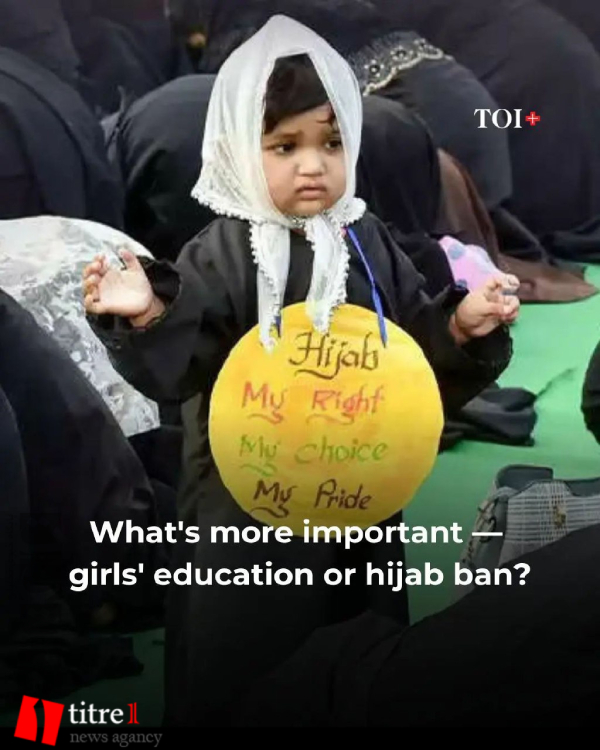 اعتراضات دختران مسلمان هندی با شعار 