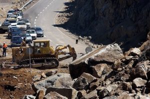 احتمال ریزش سنگ در مناطق کوهستانی البرز دور از انتظار نیست