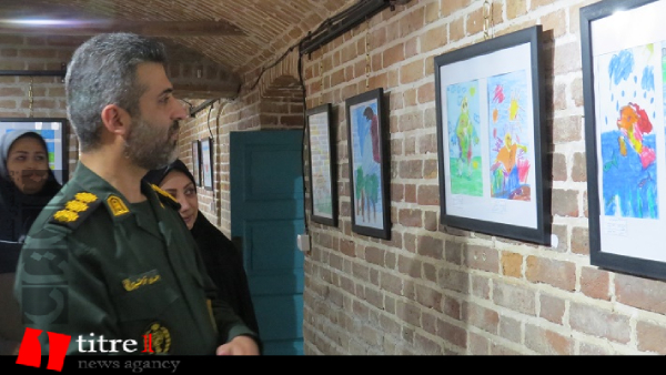 نمایشگاه نقاشی کودکان محروم در کرج برگزار شد + تصاویر //خبر تولیدی//
