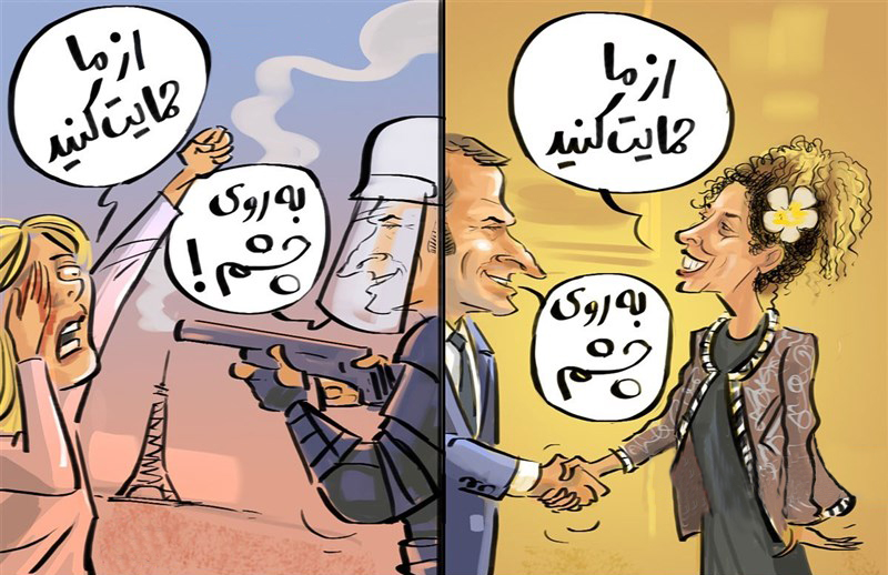 کاریکاتور/ این رئیس‌جمهور کور می‌کند شفا نمی‌دهد!