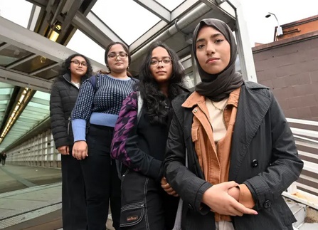تلاش دختران مسلمان آمریکایی برای حفظ حجب و حیا در مدرسه نخبگان/ حفظ‌ایمان با وجودسنگ‌اندازی مقامات
