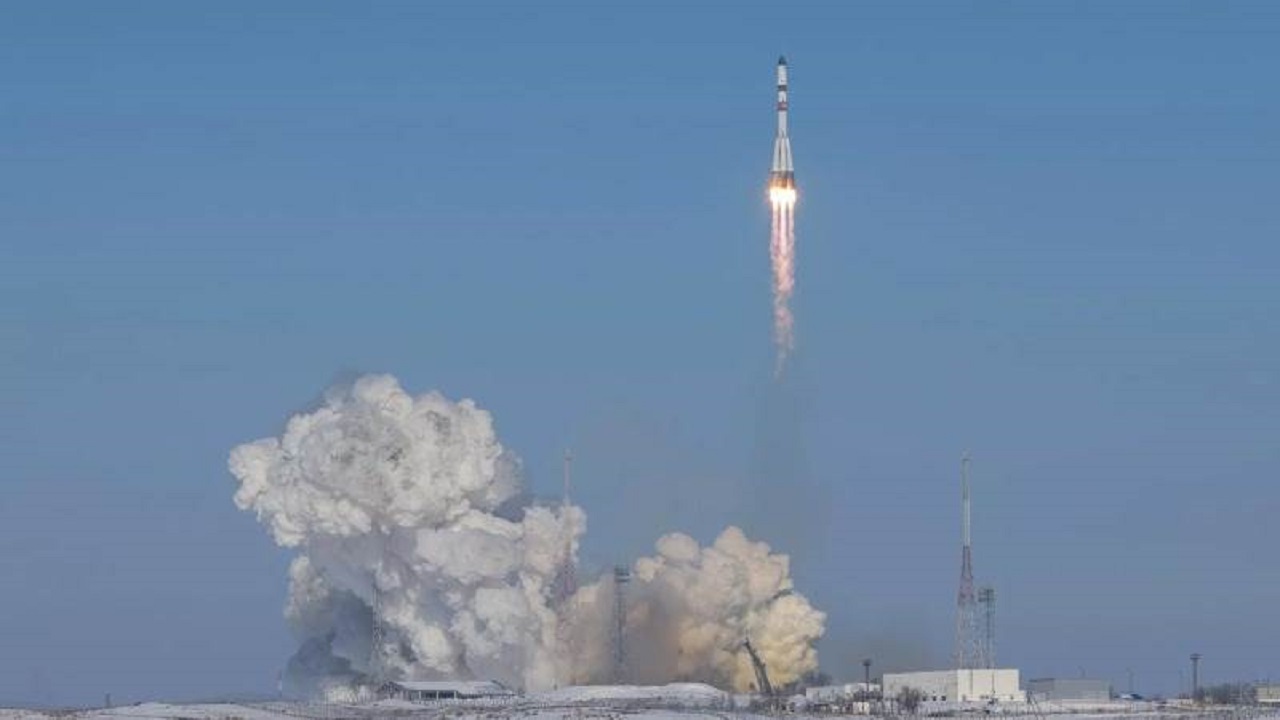 پرتاب موشک حامل ماهواره نظامی توسط روسیه