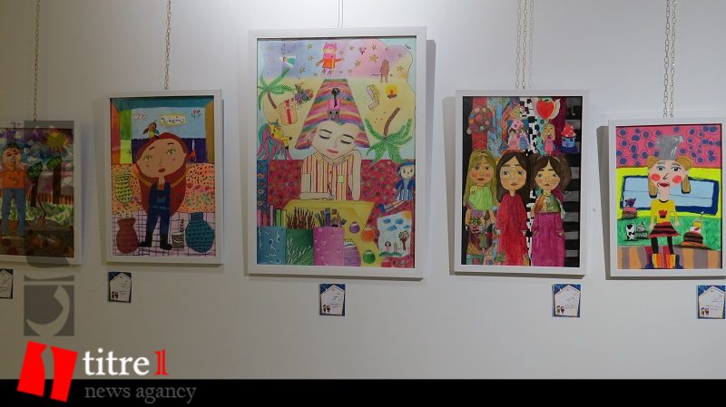 نمایشگاه هشتمین سالانه نقاشی کودک و نوجوان در البرز