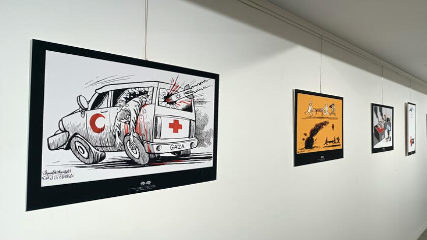 کاریکاتور/ «بیمارستان، منطقه جنگی نیست»