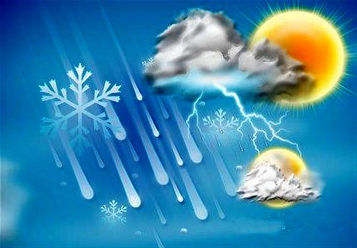 پیش‌بینی بارش باران در ارتفاعات البرز و نیمه غربی کشور