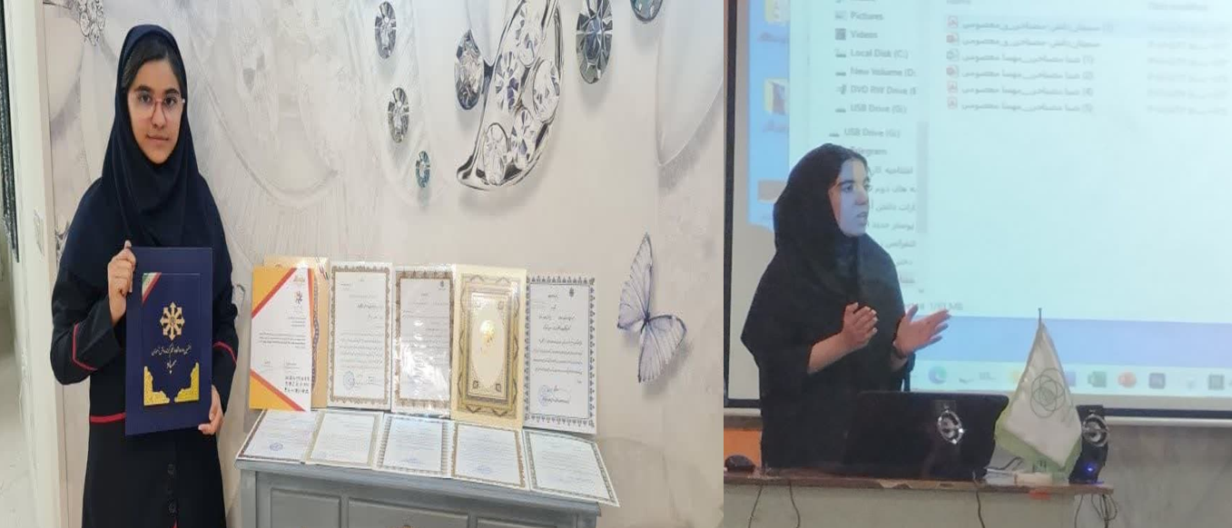 دختران نخبه البرزی با مدال‌های طلایی در عرصه علم و دانش خوش درخشیدند