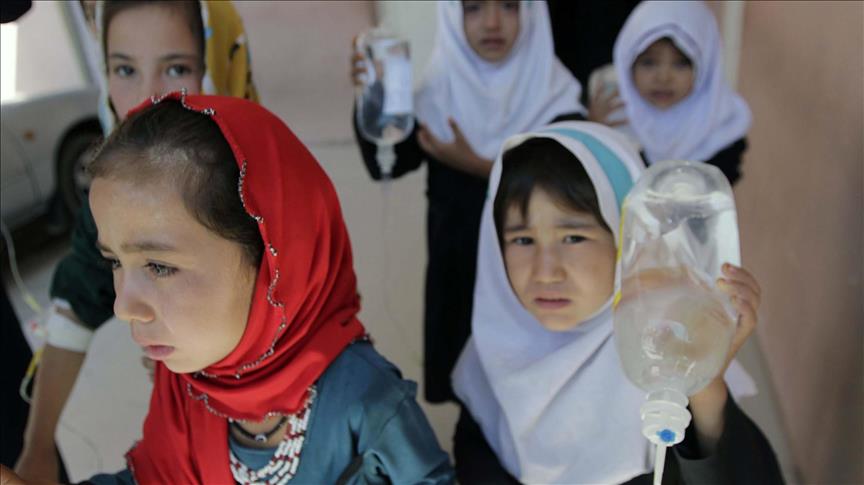 مسمومیت ده‌ها دختر دانش‌آموز در افغانستان