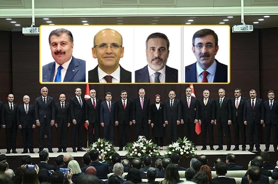 کابینه جدید اردوغان