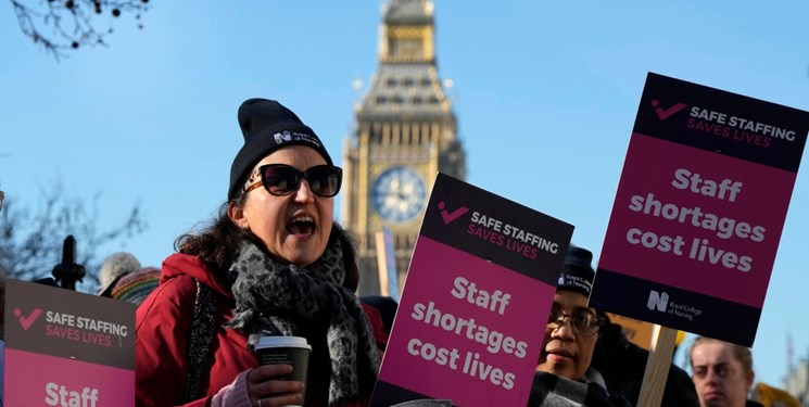 اعتصاب سه روزه پزشکان انگلیس