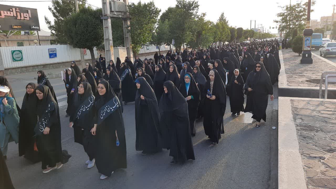 اجتماع بانوان در دفاع از عفاف و حجاب در اشتهارد برگزار شد + تصاویر