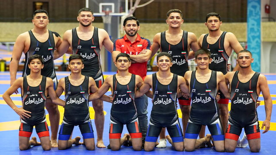 تیم ملی کشتی آزاد نوجوانان ایران اولِ جهان شد