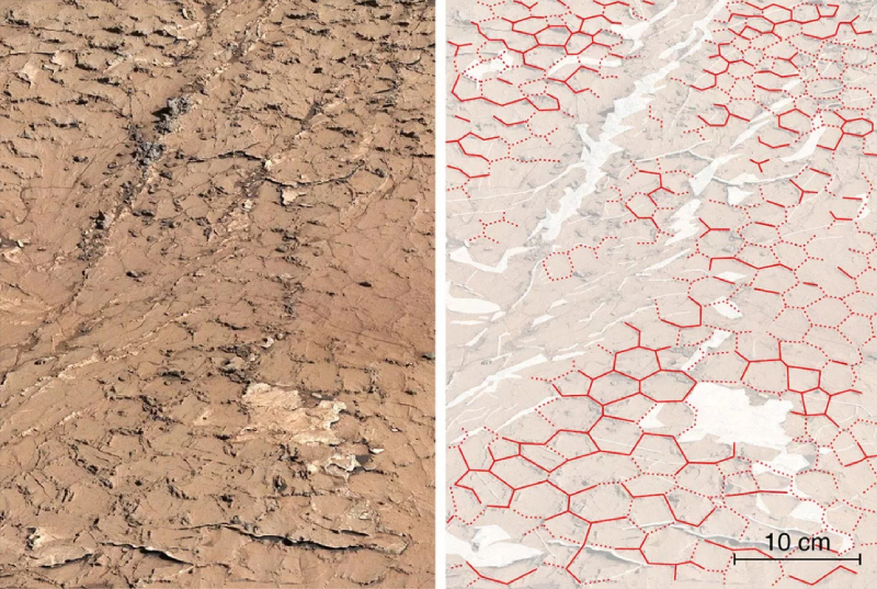 شواهدی از وجود آب در گذشته مریخ