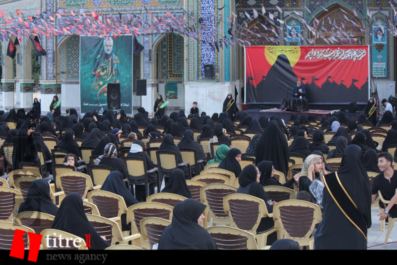 اجتماع بزرگ رهروان زینبی در امام‌زاده محمد (ع) کرج