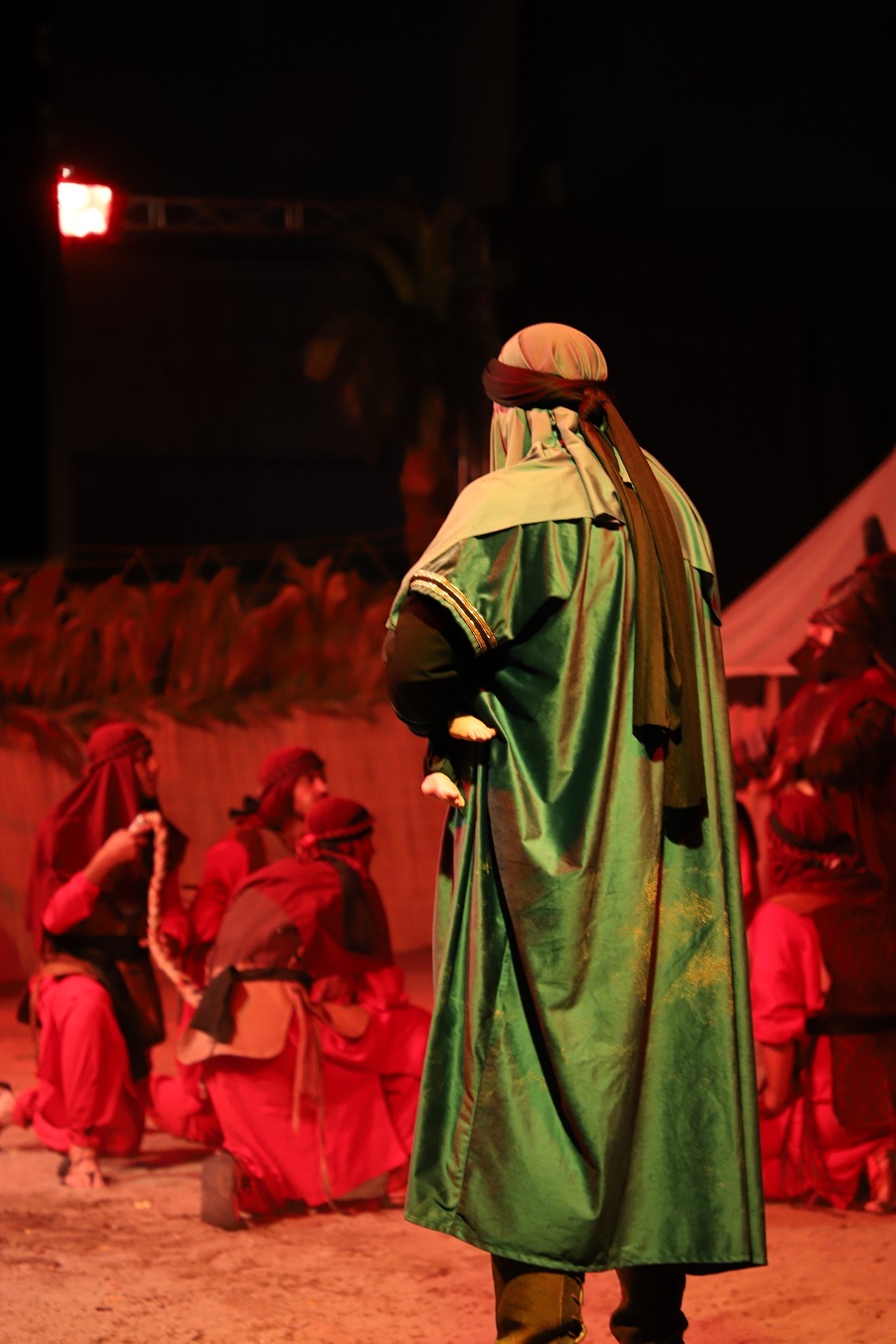 نمایش مذهبی «روایت عشق» در کرج برگزار شد + تصاویر