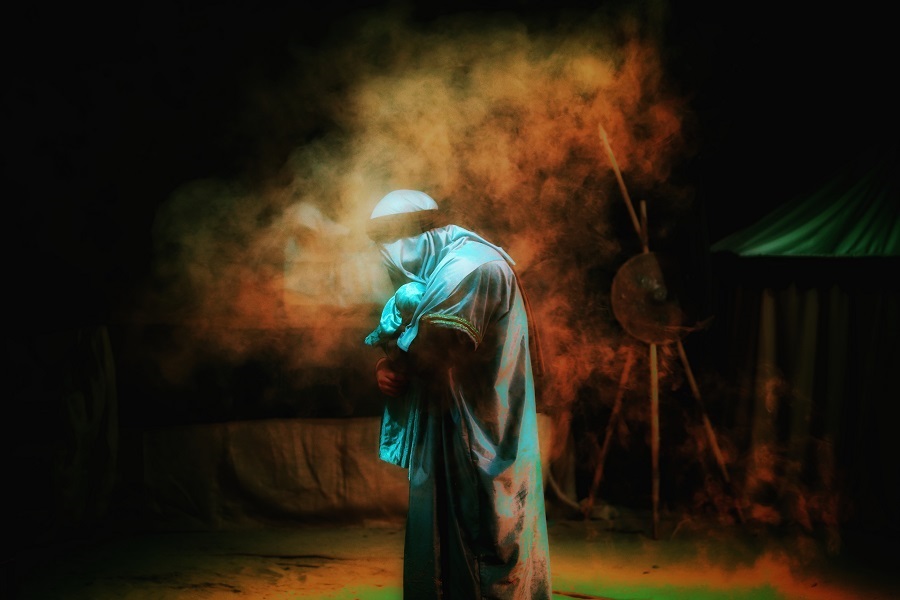 نمایش مذهبی «روایت عشق» در کرج برگزار شد + تصاویر