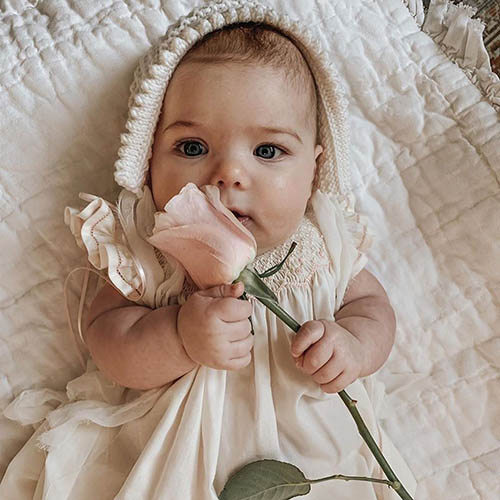 نوزادان دختر زیبا + تصاویر