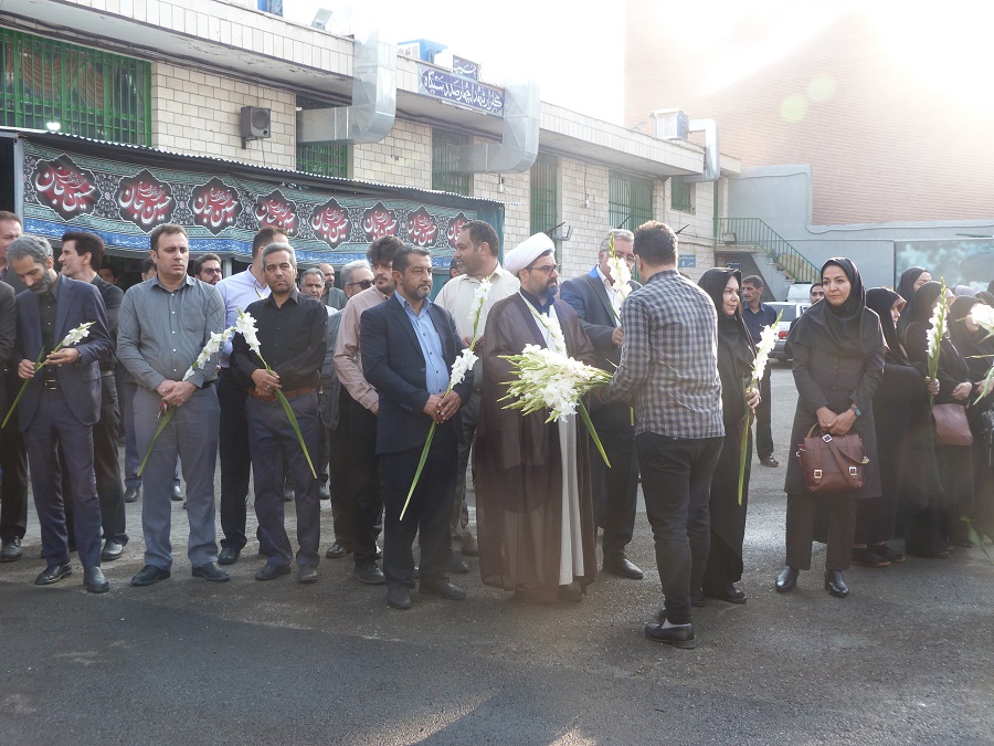 مسئولین البرزی با آرمان‌های شهدا تجدید میثاق کردند + تصاویر