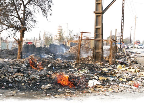 ماجرای آتش زدن ضایعات در خلج‌آباد