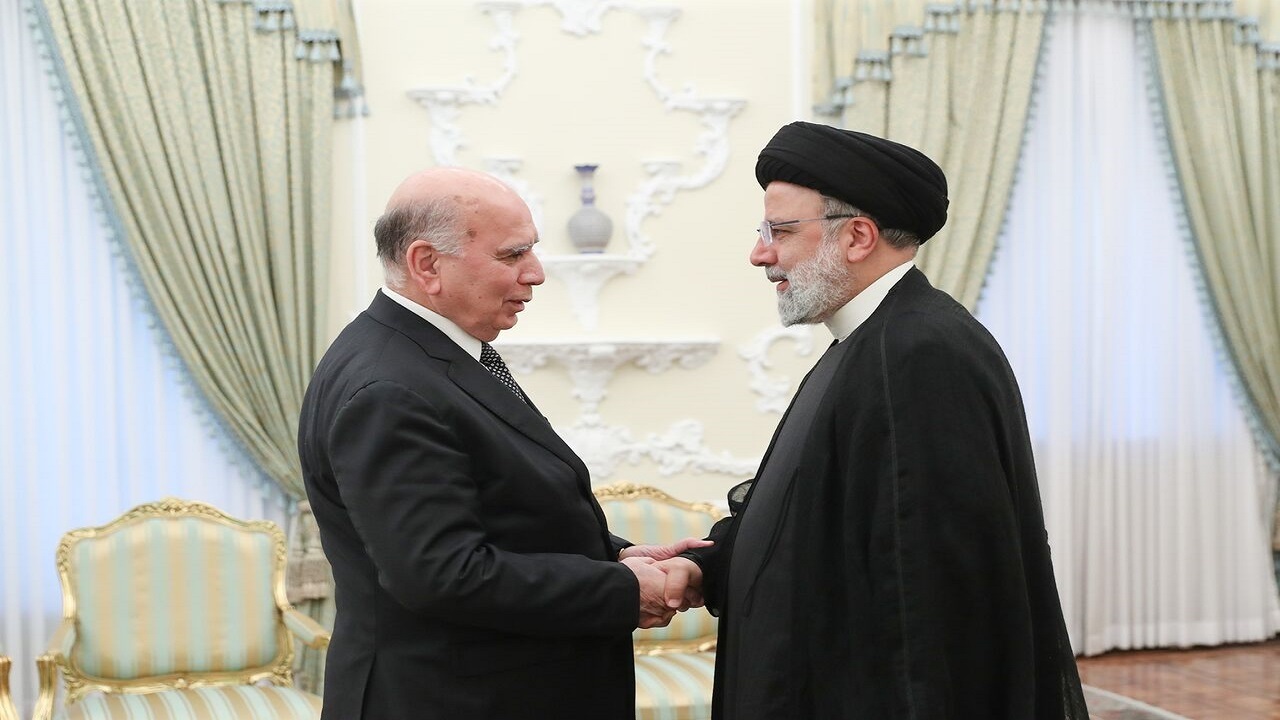وزیرخارجه عراق با آیت‌الله رئیسی دیدار کرد