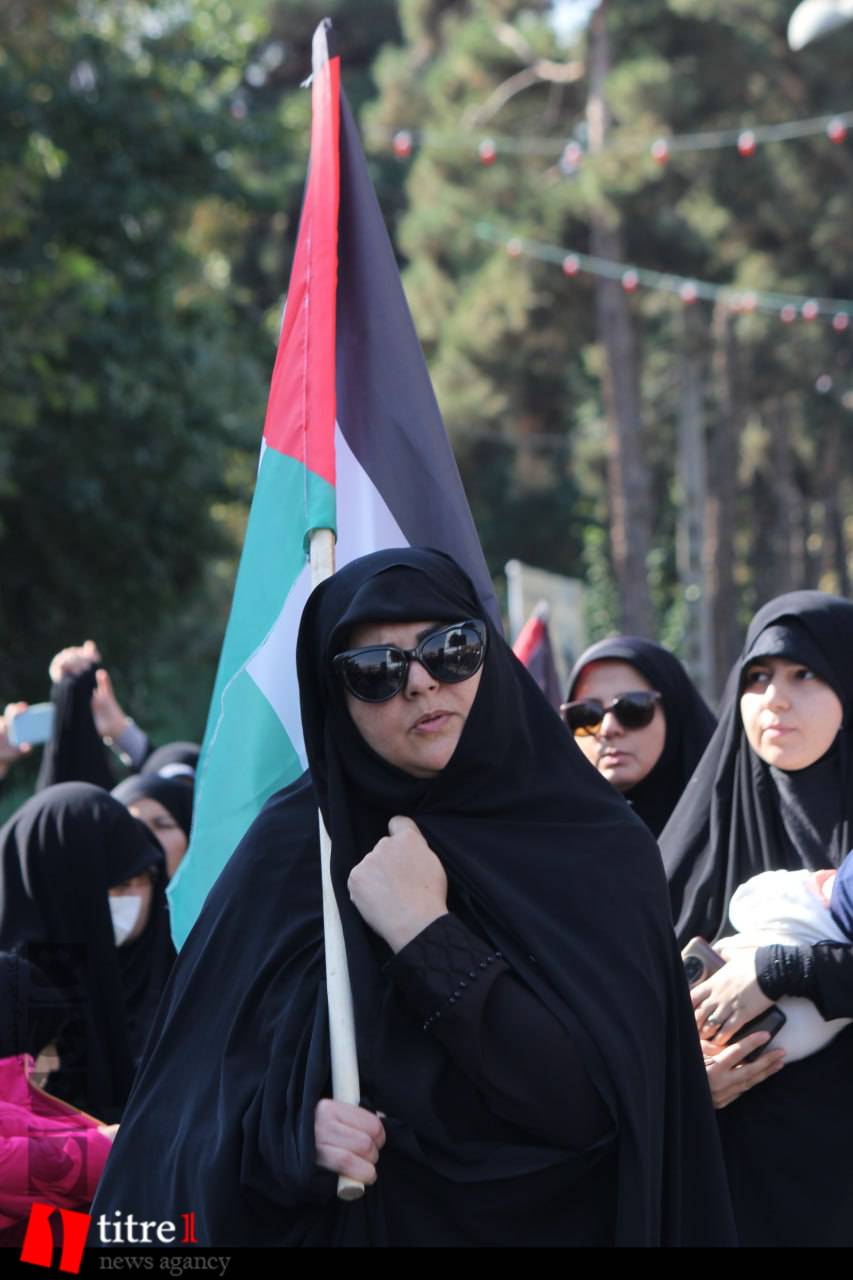 حمایت البرزی‌ها از مردم بی‌گناه فلسطین