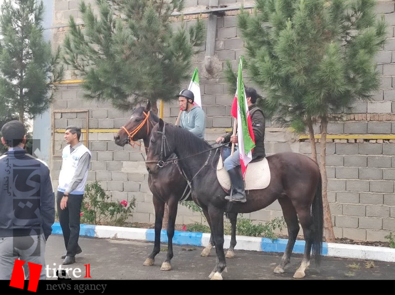 آغاز راهپیمایی ۱۳ آبان در شهرستان چهارباغ