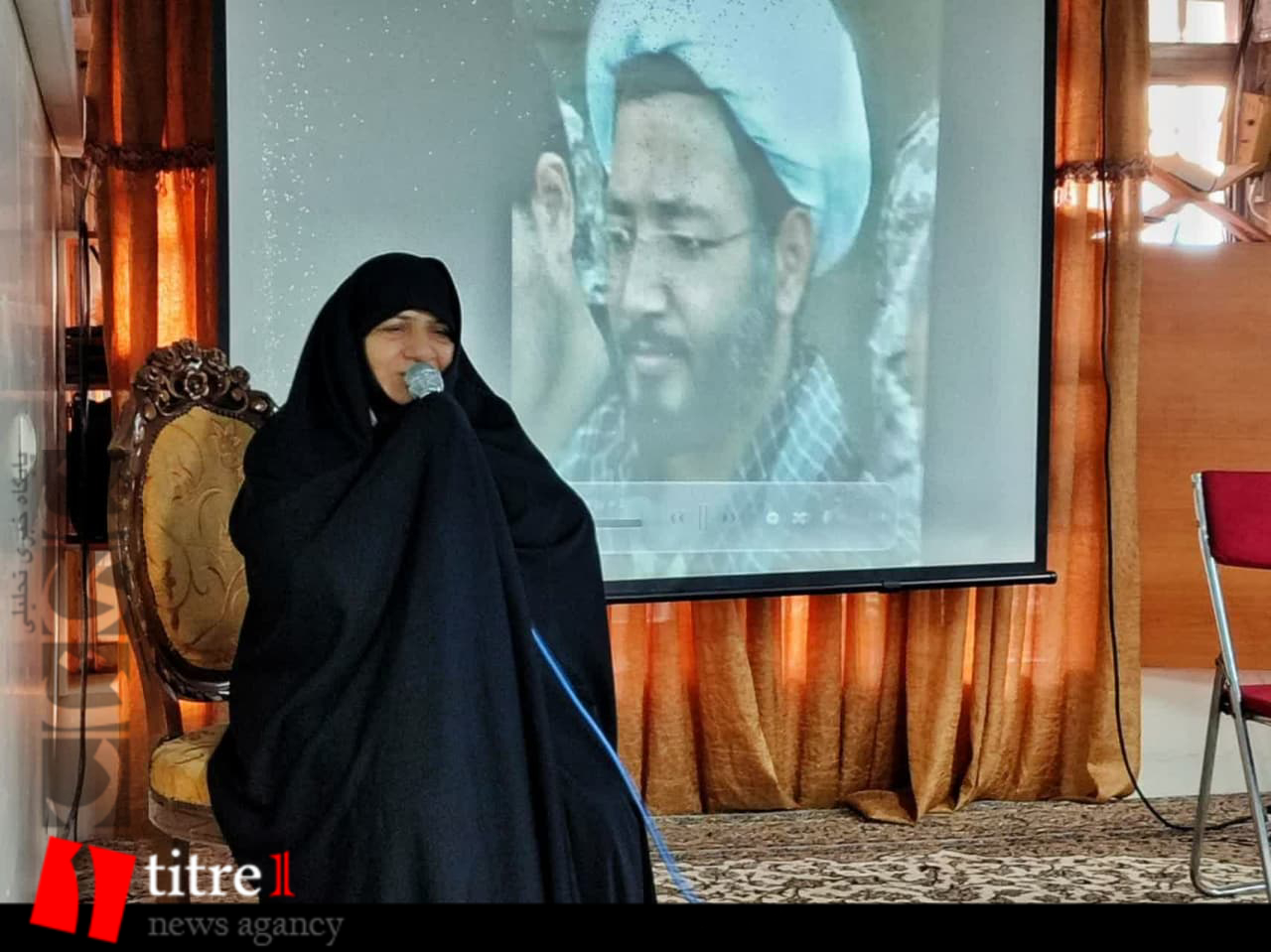 دانش‌آموزان میزبان مادر شهید مدافع حرم شدند