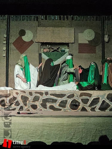 اجرای نمایش مذهبی «مرثیه عشق» در کرج